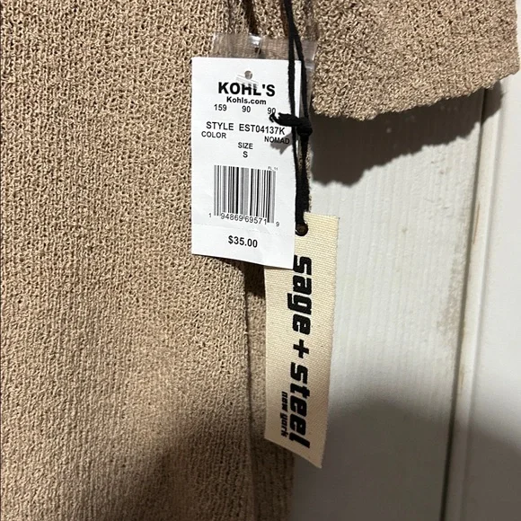 Sage + Steel Brown Knit Polo Shirt - Picture 3 of 5